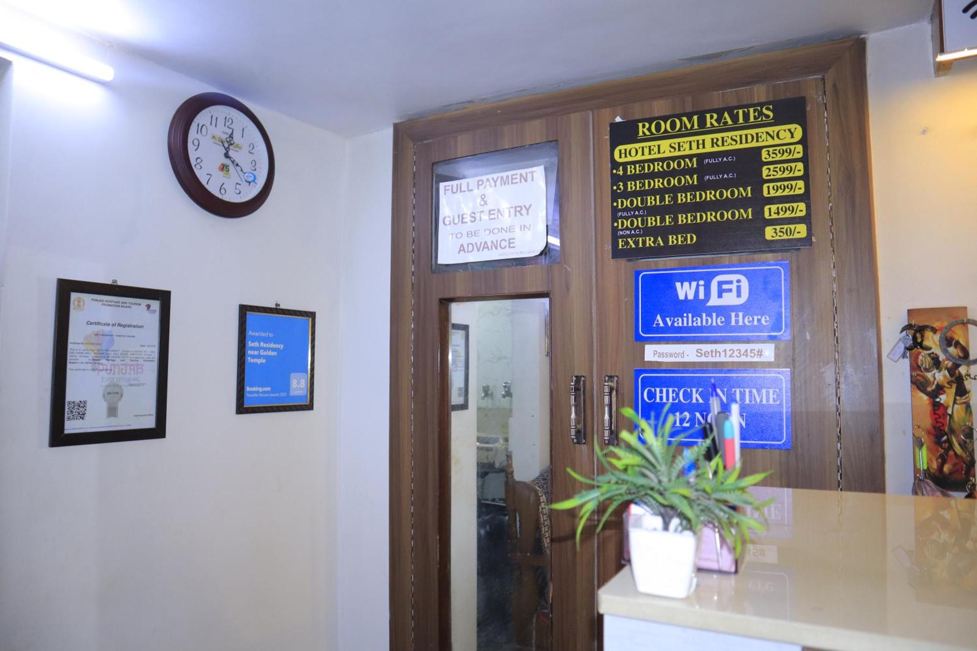 Seth Residency Near Golden Temple Hotel Amritsar Exterior photo